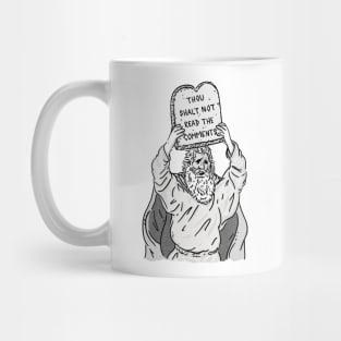 The first commandment of the Internet Mug